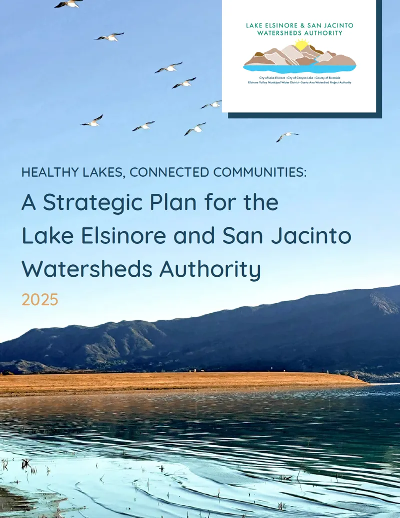 Image of LESJWA's Strategic Plan for the San Jacinto Watershed PDF presentation